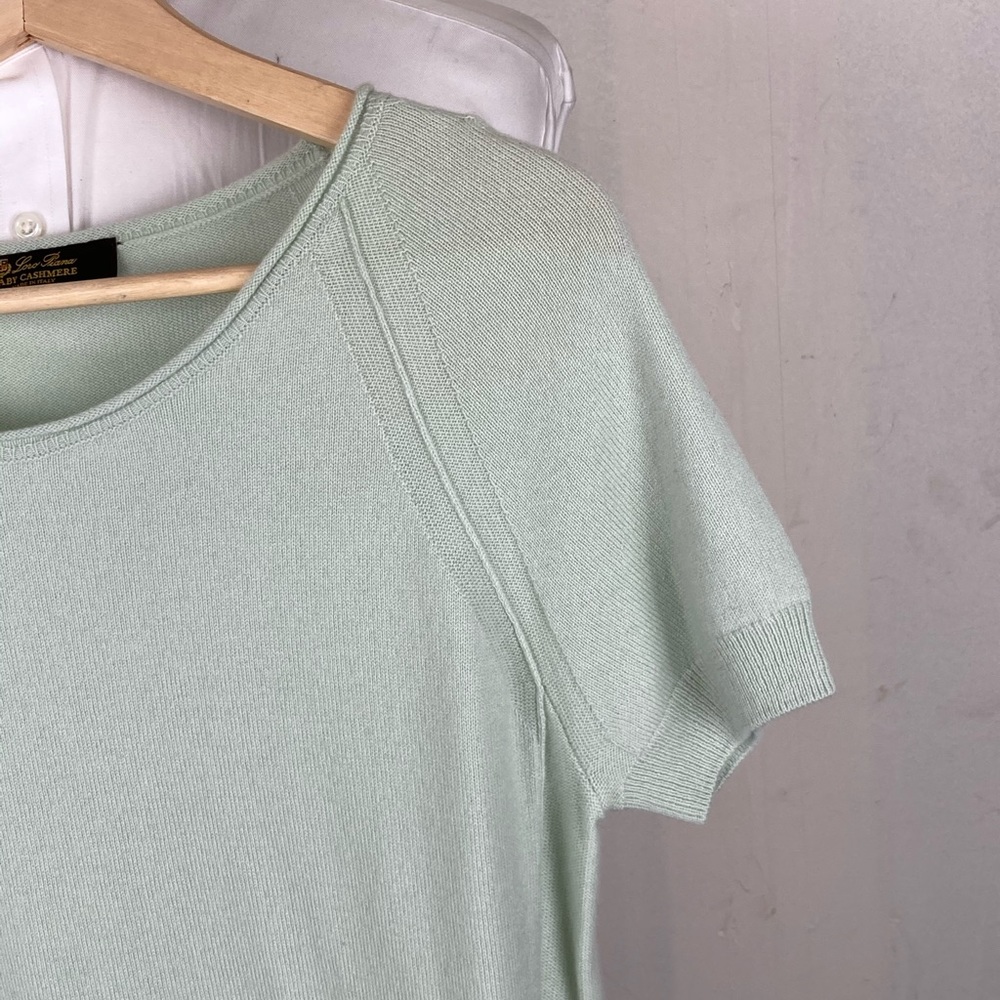 NWOT Loro Piana Baby Cashmere Sweater Shirt Top - Picture 3 of 8